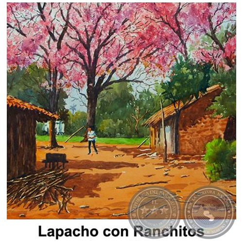 Lapacho con Ranchitos - Obra de Emili Aparici